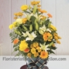 Ramo Funerario tonos Amarillos